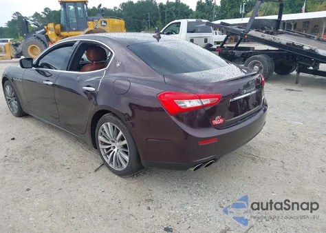 2015 Maserati Ghibli S Q4 из США, поврежденный, VIN ZAM57RTA6F1133743